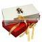 luxury white magnetic eyelash sleeve mailer box custom romantic red gift paper box with ribbon