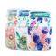 Customized Mason Jar Bottle Zipper Bag Reusable Transparent Plastic Ziplock Pouch Cute Bottle Shape Bag