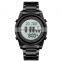 SKMEI 1734 Stainless Steel Prayer Azan Wrist Watch Arabic Islamic Muslim Direction Qibla Watch