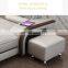 CBMMART modern living room furniture Cowhide leather sofa set multi-function Chesterfield sectional couch living room sofas