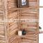 4 Panel 5.6 Ft Tall Partition Wood Folding Room Divider Screens