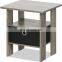 Modern simple bedroom furniture wooden bedside table drawer storage night stand