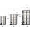 Household Office  Smart Waste Bin Foot Pedal Trash Bin Strainless steel Trash Can