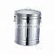 Hot Sales Compost Bin Kitchen Different Size Opening Top Home Compost Bin  Stainless Steel Powder Coating Kitchen Compost Bin