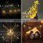 Wedding Decoration USB Power Hanging Starburst String Lighting With Remote Control Fairy Twinkle Lights