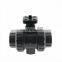 DN40 11/2 inch 150 Class 2 Way ANSI  UPVC  Ball Valve