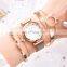 Women Watches Luxury Magnet Buckle Flower Rhinestone Watch Ladies Quartz Wrist Womens Branded Watches