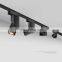 White And Black Track Lamp Commercial COB Module Spot LED Track Light