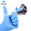 Amazon Hot Sale Powder Free Thin Durable Blue Safety Nitrile Gloves For Household Hand Gloves With Custom Size