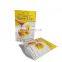 Food Grade Packaging Reusable Plastic  zip-top Aluminum Foil stand up pouch for food