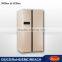 612L big capacity glass door side by side refrigerator made in China                        
                                                                                Supplier's Choice