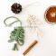 Set of 5 Perfect boho Pattern Macrame Christmas Ornaments, Farm House Christmas Decorations