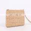 Hot Sale Wristlet Purse with Removable Bag Strap water hyacinth handbag Shopping Bag 100% woven Wholesale