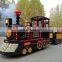 Amusement rides battery powered ride on train electric trackless train for sale