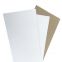 single side white paper in sheet lining paper grey back