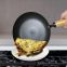 11 Inch Scratch Resistant Cookware Healthy Titanium-Infused Carbon Steel Pan