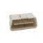 ST-SOM-005A White Color J1962 Male OBDII Connector with Golden Plated Pins for OBD Device