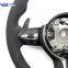 For BMW 3 /5 Series Full Alcantara Leather Steering Wheel With Paddles Button Assembly Accessories