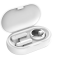 Mini Wireless TWS Earbuds Charging Case With IPX8 Waterproof Health Monitor Smart Ring Combo TWS smart ring with charging case