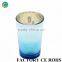 Set of coloured glass candle holders from factory suppliers