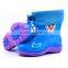 Warm winter cotton boots fashion Child rain boots candy color