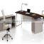 Modern office furniture,fashion design office desk,metal frame office desk (SZ-OD040)