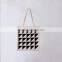 High quality print recyclable canvas tote bag with inner packet