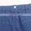 Latest fashion designer classic elegant blue jeans pencil skirt for lady