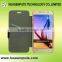 Crocodile Skin Material Animal Flip Leather and PC Phone Case for Samsung S6