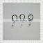 Metal badge reel for ID card