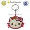 high quality reasonable price on sale keychain pvc with cartoon design