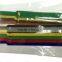 Nylon colorful back to back hook and loop wire cable tie