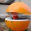 Brand New 2016 Water Proof Mobile Orange Kiosk