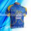 100% Polyester Mans Short Sleeve Cycling Jersey