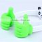 Latest top selling thumb plastic holder for ipad, ok Thumbs Stand Holder For iPhone Samsung cell phone Tablet PCs GPS