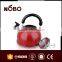 thickened non-electric stainless steel flat bottom kettle with bakelite handle