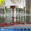 KBB HOTEL entrance 2 wing revolving door, safety glass, aluminium frame, stainless steel surface, CE UL certificate