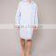 Wholesale Long Sleeve Striped Men's Button-through Nightshirt
