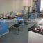 steel chemical laboratory test wall bench with sink