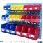 Back hanging storage plastic bin