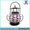 Handmade Glass Mosaic Moroccan garden lantern-Moroccan Home decor Indoor Glass lantern