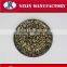 Home deco craft golden and silver msoaic glass gold charger plates /Mosaic plate for home&wedding decoration6/Glass mosaic
