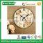 Creative design antique wooden wall clock