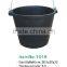 recycled rubber pails,10L rubber bucket with handle,Feed bucket