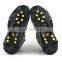 Pair of Ice Snow Shoe Spikes Grips Cleats Hiking Climbing Anti Slip Crampons