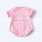 New Born Baby Clothing Baby Unisex Soft Cotton Plain Baby Romper