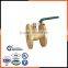 Hot Sell Manual Power Brass Flanged Ball Valve
