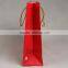 Printing factory wholesale Classic Red paper hand bag, Free Design . local future food packaging handbag