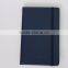 2016 new fashion A6 size embossing logo pu/genuien leather travel diary notebook, factory price diary notebooks