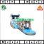 large tropical water slide inflatable slip n slide pool,giant inflatable water slip and slide for adult
